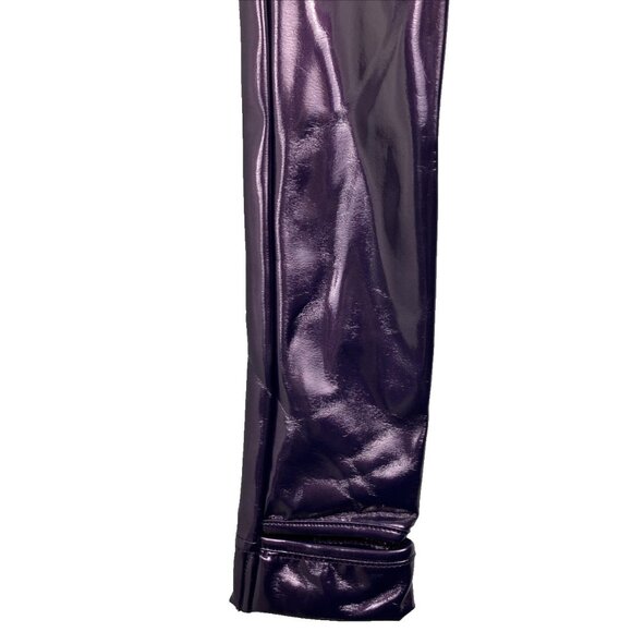 XL Vintage Lip Service Vice Purple Cyberpunk corset Military Steampunk Goth - Picture 4 of 15